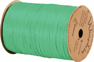 74900-19 Matte Citrus Green Wraphia Ribbon 1/4