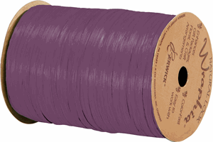 74900-29 Matte Grape Wraphia Ribbon 1/4