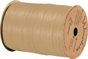 74900-87 Matte Kraft Wraphia Ribbon 1/4