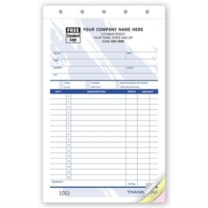 81T Sales Slips Large 5 2/3 x 8 1/2