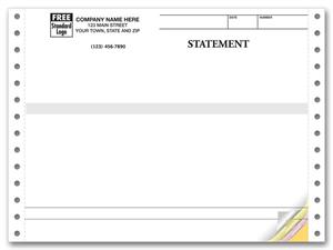 9050 Multi Purpose Forms Continuous Classic 8 1/2 x 7