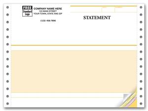 9052 Multi Purpose Forms Continuous Classic 8 1/2 x 7