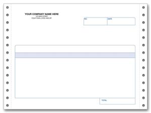 90853 Forms Continuous Mulitipurpose 9 1/2 x 7