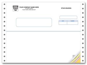 91316 Multi Purpose Forms Continuous Classic 8 1/2 x 7