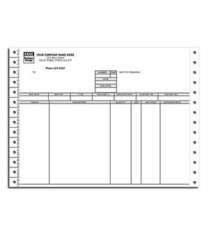 9158 Classic Continuous Multipurpose Form 8 1/2 x 7