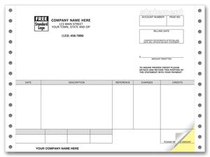 9200 Statements Continuous Classic 8 1/2 x 7