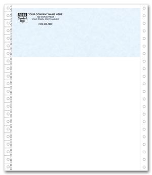 9331G Continuous Parchment Multipurpose Forms 8 1/2 x 11