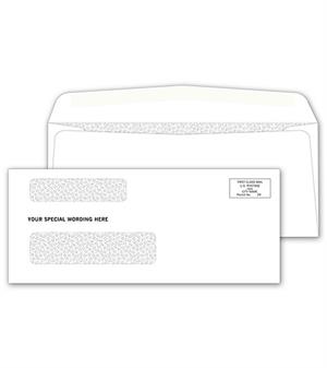 9380 Double Window Confidential Envelope 8 5/8 x 3 5/8