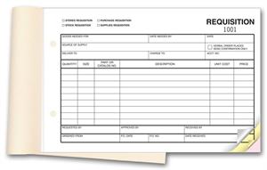 B6413 4-in-1 Booked Requisitions 5 1/2 x 8 1/2