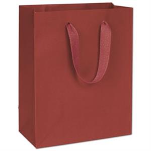 100 Radio City Red Manhattan Paper Bags Eco Euro-Shoppers 8 x 4 x 10