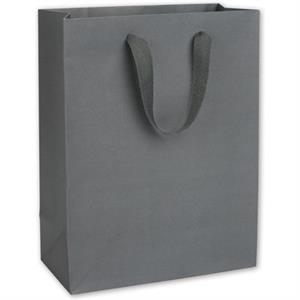 100 Empire State Grey Manhattan Paper Bags Eco Euro-Shoppers 10 x 5 x 13