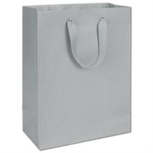 100 Grand Central Light Grey Manhattan Paper Bags Eco Euro-Shoppers 10 x 5 x 13