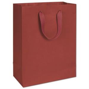 100 Radio City Red Manhattan Paper Bags Eco Euro-Shoppers 10 x 5 x 13