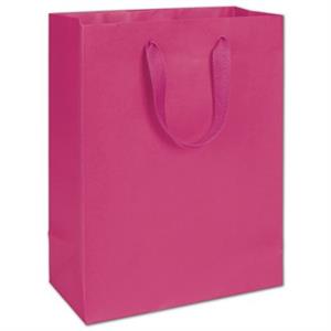 100 Fifth Avenue Fuchsia Manhattan Paper Bags Eco Euro-Shoppers 10 x 5 x 13