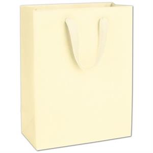 100 I Love NY Ivory Manhattan Paper Bags Eco Euro-Shoppers 10 x 5 x 13