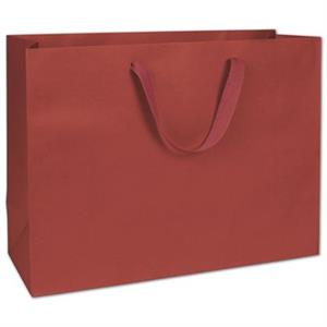 100 Radio City Red Manhattan Gift Paper Bags Eco Euro-Shoppers 16 x 6 x 12