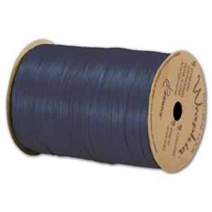 74900-62 Matte Navy Blue Wraphia Ribbon 1/4