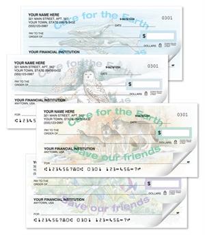 C723 Earth Care Personal Checks 6 x 2 3/4