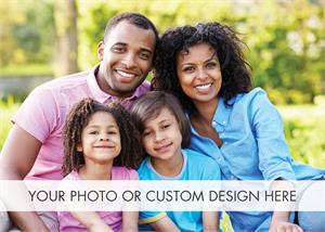 D9002 Fully Customizable Holiday Photo Cards Horizontal 7 7/8 x 5 5/8