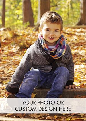 D9003 Fully Customizable Holiday Photo Cards Vertical 5 5/8 x 7 7/8