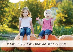 D9006 Fully Customizable Flat Photo Cards Horizontal 7 7/8 x 5 5/8