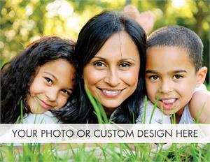 D9008 Horizontal Custom Flat Photo Cards Value Size 5 1/2 x 4 1/4