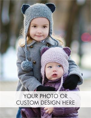 D9009 Vertical Custom Flat Photo Cards Value Size 4 1/4 x 5 1/2