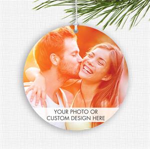 D9010 Custom Ornament Photo Cards 5 1/2