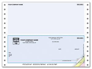 DCB116 Continuous Bottom Multi Purpose Check 9 1/2 x 7