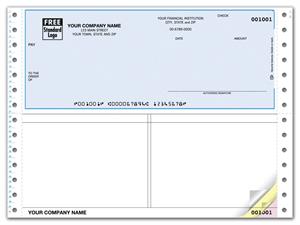 DCT197 Continuous Top Multipurpose Checks 9 1/2 x 7