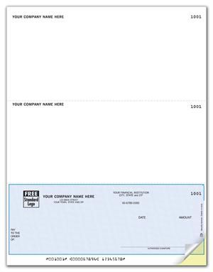 DLB100 Laser Bottom Check Compatible with Design Manager 8 1/2 x 11