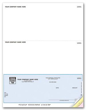 DLB100 Laser Bottom Check Compatible with Design Manager 8 1/2 x 11