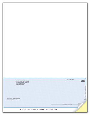 DLB370 Laser Bottom Payroll Check Unformatted 7.5