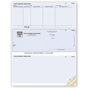 DLM203 Laser Middle Accounts Payable Check 8 1/2 x 11