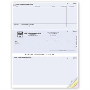 DLM215 Laser Middle Accounts Payable Check 8 1/2 x 11