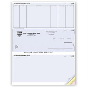 DLM225 Laser Middle Accounts Payable Check 8 1/2 x 11