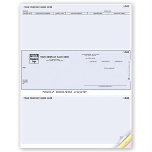 DLM232 Laser Middle Accounts Payable Check 8 1/2 x 11