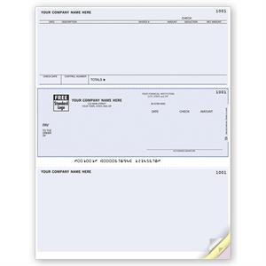 DLM252 Laser Middle Checks Accounts Payable 8 1/2 x 11