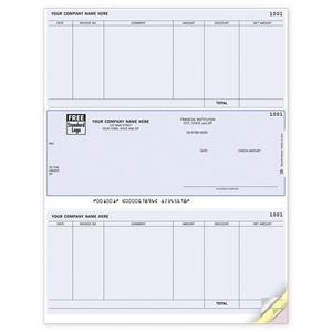 DLM265 Accounts Payable Laser Middle Checks MAS Compatible 8 1/2 x 11