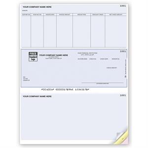 DLM273 Laser Middle Accounts Payable Check 8 1/2 x 11