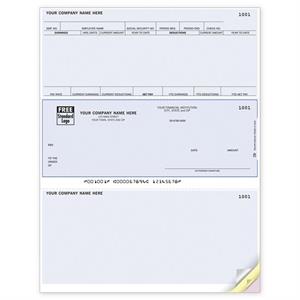 DLM301 Laser Payroll Checks Compatible with Sage/Peachtree 8 1/2 x 11