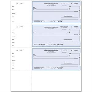 DLW008 Laser Wallet Check Lined 8 1/2 x 11