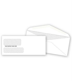 DW3787 Double Window Confidential Envelope 3 7/8 X 8 7/8