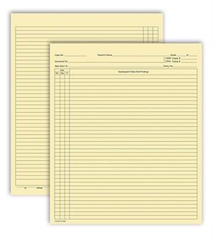 H11590 Continuation Exam Records Folder Style 9 1/2 x 8