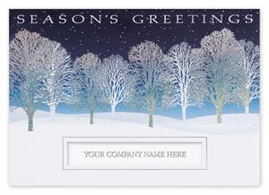 H14621 Silver Grove Holiday Cards 7 7/8 x 5 5/8