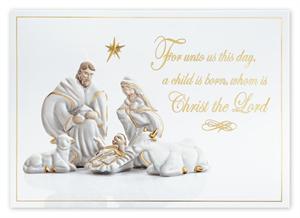 H14651 - N4651 Holy Day Christmas Holiday Cards 7 7/8 x 5 5/8