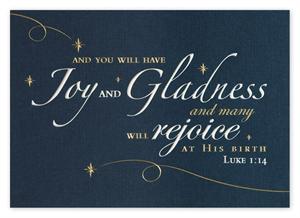 H14657 Luke 1:14 Christmas Card