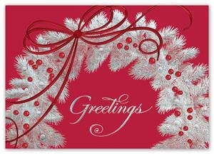 H15618 - N5618 Magical Greetings Holiday Cards 7 7/8 x 5 5/8