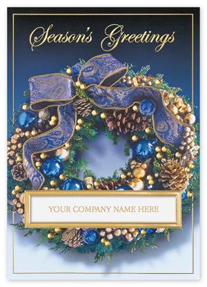 H15619 Royal Pine Holiday Card 5 5/8