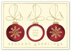 H15633 - N5633 Dazzling Tidings Holiday Cards 7 7/8 x 5 5/8